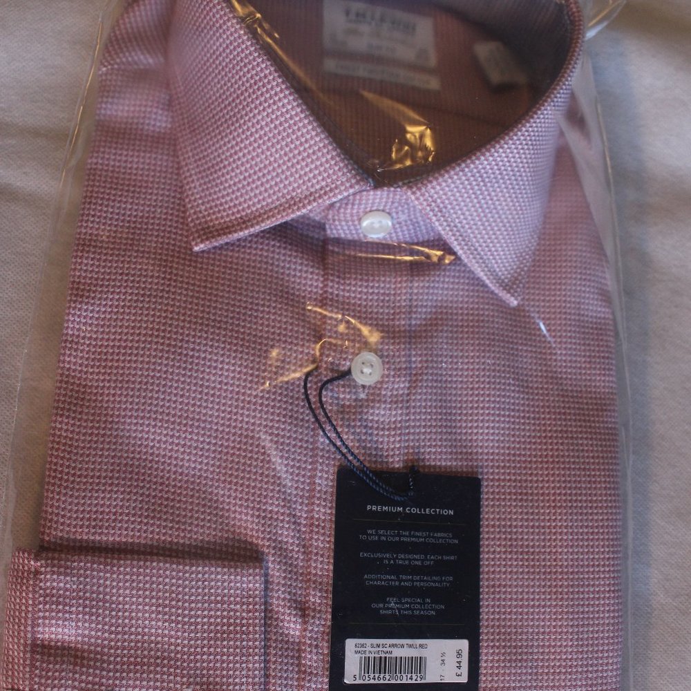TM Lewin Jermyn Street London Dress Shirt new, 17